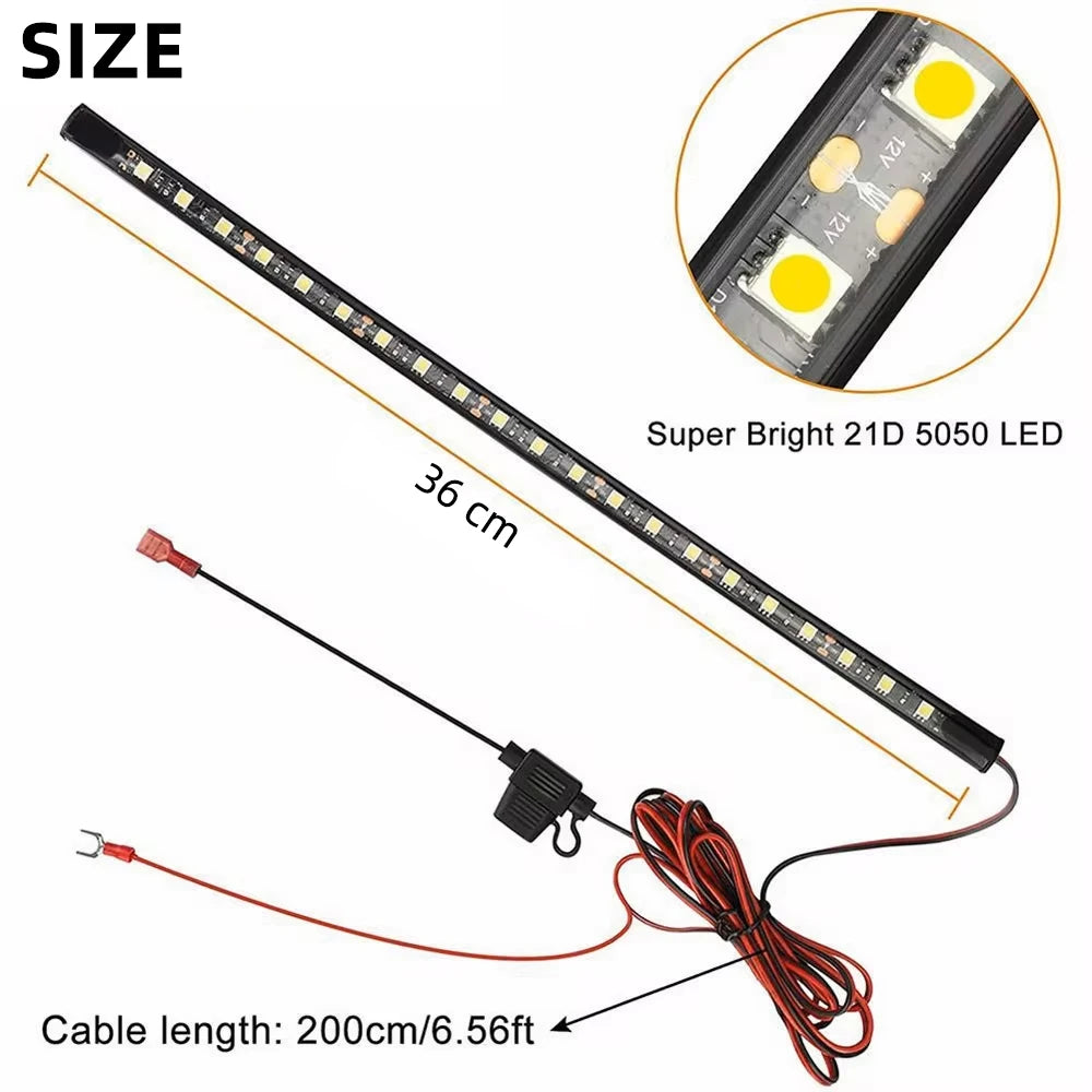 Universal Under Hood LED Engine Bay Light – Automatic On/Off White Light Bar