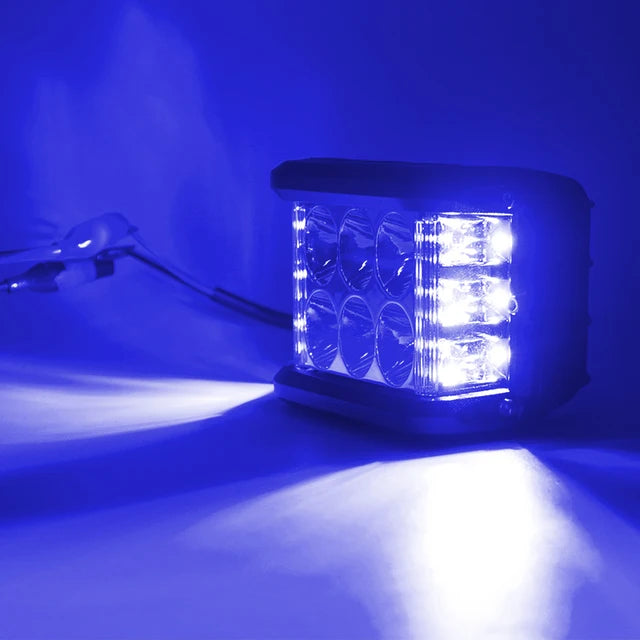 4" LED Pod Lights (Single) - Dual-Color Work & Auxilary Lighting